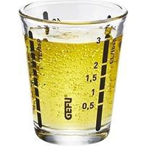 Mini Maatbeker MESSI, 40 ml. - Glas - Gefu