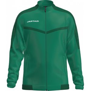 Jartazi Sportjack Torino Poly Jr Polyester Groen Maat 134/140