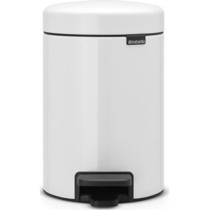 Brabantia NewIcon Prullenbak - 3 liter - White