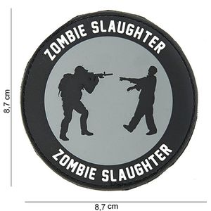 101 Inc Embleem 3D Pvc Zombie Slaughter Rond  10075