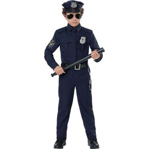 Politiepak Kind Jongens 110-125cm Maat S Verkleedkleren