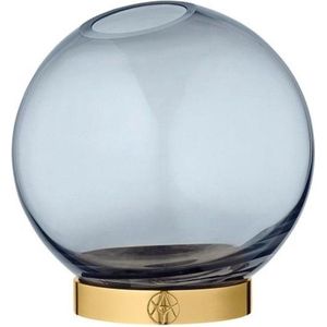 AYTM Globe vase Large Navy