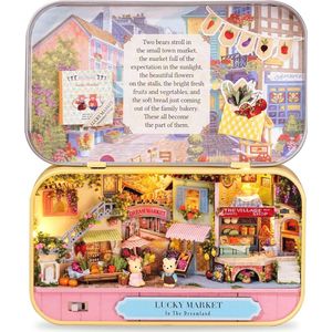 DIY Miniatuur Theater Huis Kit - Creatieve Knutselset met Gereedschap