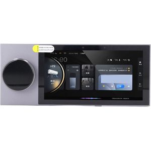 6-inch Smart Home Bedieningspaneel met draaiknop en spraakbesturing, Tuya Smart Home System - Touchscreen Gateway Controller 100 V - 240 V