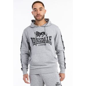 Lonsdale Heren sweatshirt met capuchon regular fit SCHOSBURGH