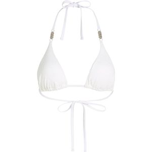 Hunkemöller Triangel bikinitop Seashell Wit S