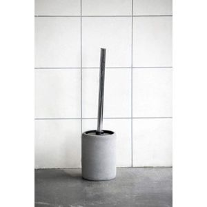 Cement Toilet Brush - Stijlvolle en Duurzame Badkameraccessoire toilet brush with holder