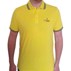 The Beatles - Yellow Submarine Polo shirt - 2XL - Geel