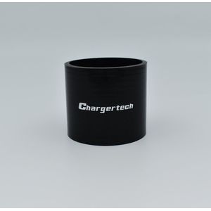 Rechte koppelstukken silicone - Zwart, 127mm