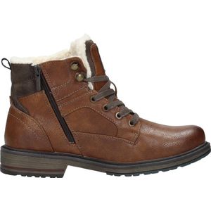 Mustang Heren veterschoenen Veterschoenen Hoog - Cognac - Maat 45