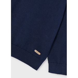 Basic cotton jumper w/round 8