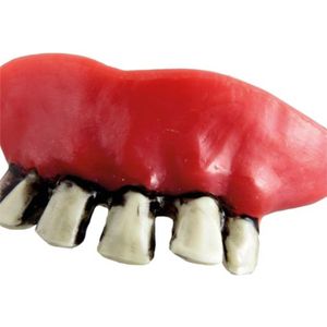 Fiestas Guirca - Zombie tanden met thermoplastich plastic - Halloween - Halloween accessoires - Halloween verkleden