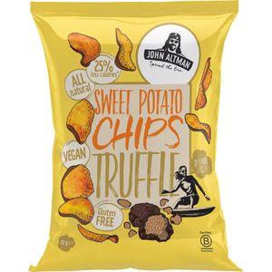 John Altman Sweet Potato Chips - Truffle - Vegan - Glutenvrij - 100% natuurlijk - 12x75g