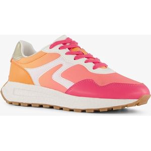 Blue Box dames sneakers beige roze - Maat 40