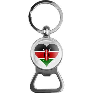 Bieropener Glas - Hart Vlag Kenia