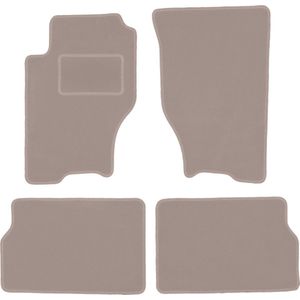 Beige veloursmatten voor: Kia Sorento I SUV (2003-2009)