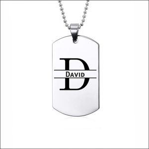 Ketting RVS Met Naam -  David