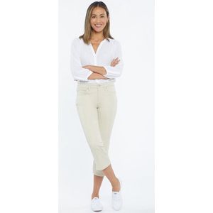 NYDJ Chloe Capri Jeans Beige Gekleurde Denim