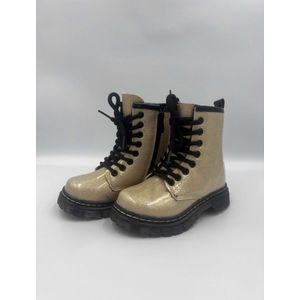 Meisjes Boots Glamour Gold Maat 28