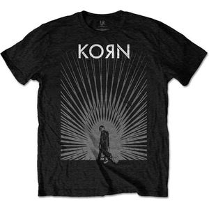 Korn - Radiate Glow Heren T-shirt - XXL - Zwart