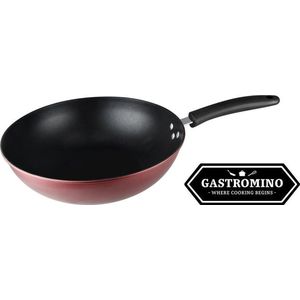 Gastromino Wokpan - Ø32cm - Staal - Inductie geschikt - anti-aanbaklaag non-stick PFOA vrij