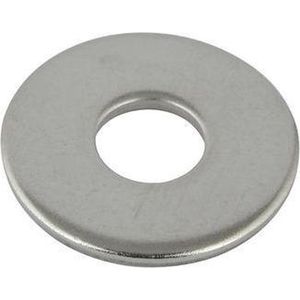 M10 - Carrosseriering - gegalvaniseerd - DIN9021 vlakke sluitring (15 stuks)