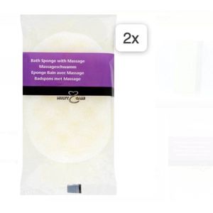 Multy Multi - badspons - massagespons - multy spons - goedkope spons - baden - badkamer -  Badspons met massage - Voor een tintelend frisse huid - badsponzen - scrubspons