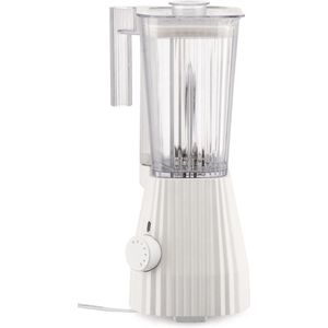 Alessi Blender Plissé - 5 snelheden + turbostand - wit - Michele de Lucchi - 1.5 liter - MDL09 W