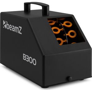 Bellenblaasmachine - BeamZ B300 - ideaal voor kinderfeestjes - met afstandsbediening - lichtgewicht - zwart