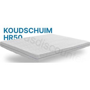 Matrasdiscounter Topper - HR50 Koudschuim - Topdekmatras - Ergonomisch - 80x200cm ca 7cm dik matras