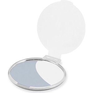 Spiegeltje - mini spiegel - zak spiegel - make up spiegeltje - klapspiegel – mat wit