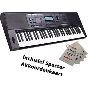 Medeli MK401 - Millennium Series Keyboard - Met Specter Akkoordenkaart