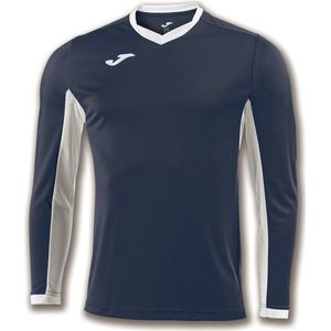 Joma Champion IV Voetbalshirt Lange Mouw Heren - Marine / Wit | Maat: L