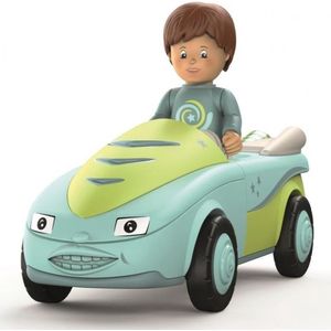 Toddys Speelgoedauto Fluxy Junior 16 Cm Blauw/Groen 2-delig