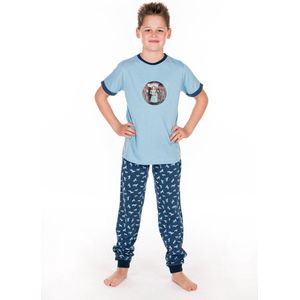 Nachtwacht zomer pyjama. Maat: 146/152 cm - 11/12 jaar.