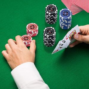 PolkaHome Pokerset - Pokersets - Poker set - Pokerkoffer - Pokerchips - Poker koffer - Poker fiches