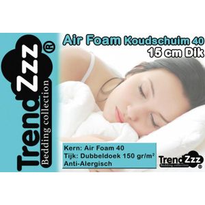 Trendzzz® Matras 70x150 cm Koudschuim Air 40