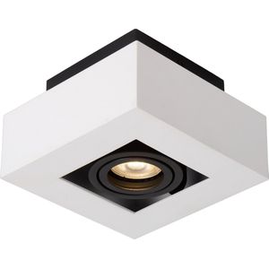 Lucide XIRAX Plafondspot LED Dim to warm GU10 1x5W 2200K/3000K Wit