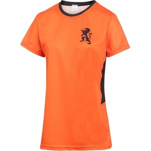 Nederlands Elftal Dames Voetbalshirt Thuis - EK 2024 - Oranje shirt - Voetbalshirts Kinderen - Jongens en Meisjes - Sportshirts - - Meisjes - Leeuwinnen-116
