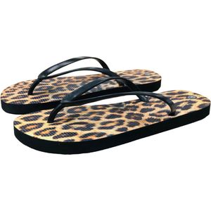 Owniez Flip Flops - Luipaard Print Slippers - Dames - Comfortabele en Duurzame Slippers - Maat 39/40