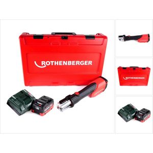 Rothenberger ROMAX 4000 accu persmachine 18V elektrohydraulisch + 1x accu 5,5Ah + lader + koffer