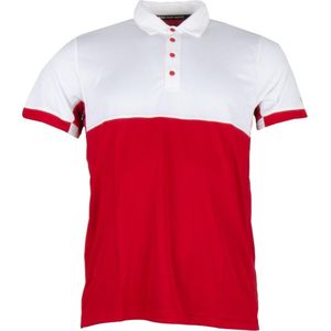adidas Sportpolo - Maat XXS  - Mannen - rood/wit
