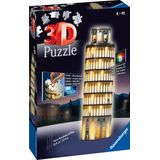 3D Puzzel Toren Van Pisa - Night Edition (216 stukjes)