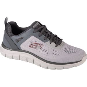 Skechers Track-Broader 232698-GYCC, Mannen, Grijs, Sneakers,Sportschoenen, maat: 42,5