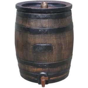 Regenton - Houten model - 120 liter - Incl. kraan