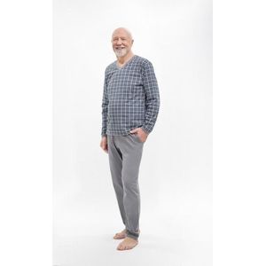 Martel Roman pyjama grijs 100% katoen- gemaakt in Europa 3XL