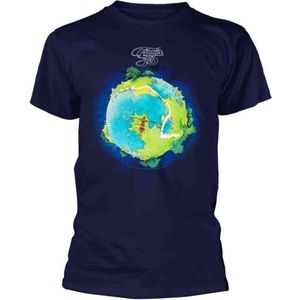Yes Heren Tshirt -S- Fragile Blauw