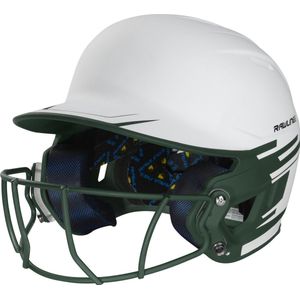 Rawlings MSB13S Mach Ice Softball Helmet w/ Color Dark Green