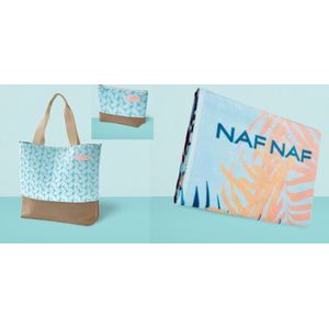 NAF NAF Bijpassende Strandtas + Strandlaken + Strandtasje