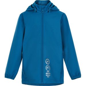 Minymo - Softshell jas voor kinderen - Donkerblauw - maat 140cm